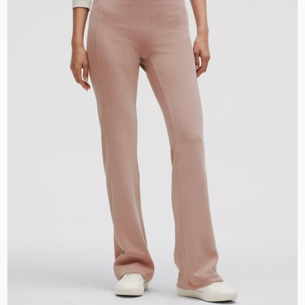 Lululemon Athletica Ribbed Blush Pants